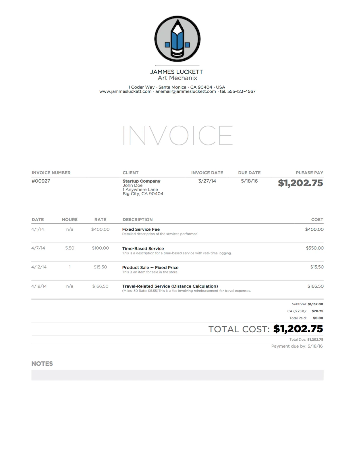 PTInvoice