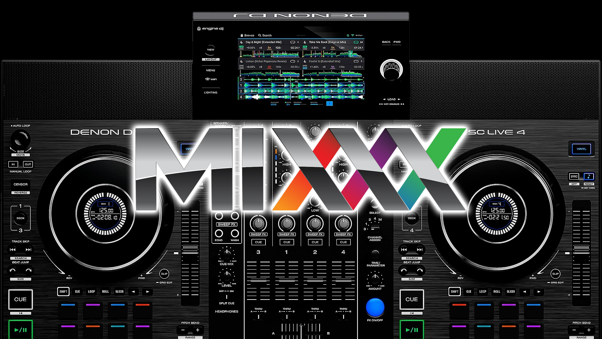 Released: Mixxx DJ Software Mapping for Denon SC Live 4 Controller